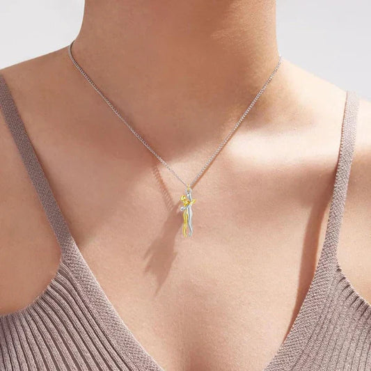 Eternal Hug Necklace – 14k Gold Finish